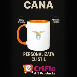 Cana SS Lazio Italia , cu logoul stema echipei, Cadoul Perfect - Img 40