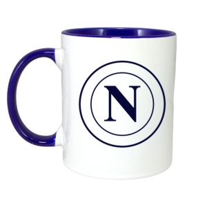 Cana SSC Napoli Italia , cu logoul stema echipei, Cadoul Perfect - Img 4