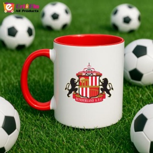 Cana Sunderland AFC Anglia , cu logoul stema echipei, Cadoul Perfect - Img 46