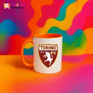Cana Torino FC Italia , cu logoul stema echipei, Cadoul Perfect - Img 42