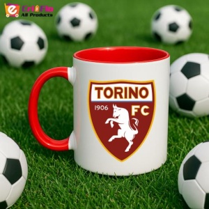 Cana Torino FC Italia , cu logoul stema echipei, Cadoul Perfect - Img 46