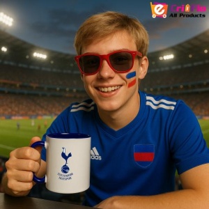 Cana Tottenham Hotspur Anglia , cu logoul stema echipei, Cadoul Perfect - Img 26