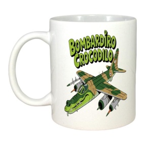 Cana Tralalero TraLaLa cu Bombadiro Crocodilo Meme Crocodilo Funny Italian Brainrot - Img 2