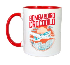 Cana Tralalero TraLaLa cu Bombardiro Bombardino Crocodilo Funny Italian Brainrot Meme m - Img 6