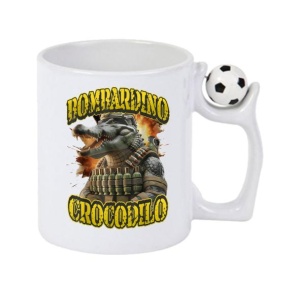 Cana Tralalero TraLaLa cu Italian Brainrot Bombardino Crocodilo Funny Meme - Img 8
