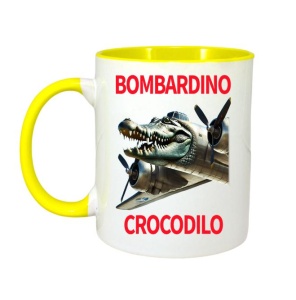 Cana Tralalero TraLaLa cu Italian Brainrot Bombardino Crocodilo - Img 5