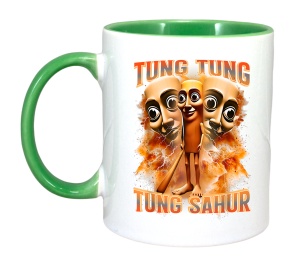 Cana Tralalero TraLaLa cu Tung Tung Tung Sahur - Italian Brainrot, Funny Baseball Bat - Img 3
