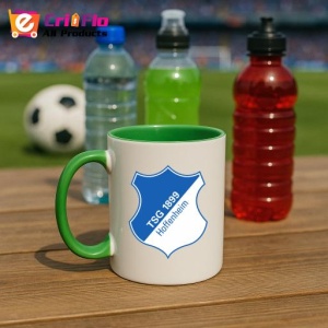 Cana TSG Hoffenheim Germania , cu logoul stema echipei, Cadoul Perfect - Img 21