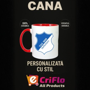 Cana TSG Hoffenheim Germania , cu logoul stema echipei, Cadoul Perfect - Img 45