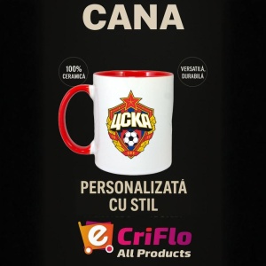 Cana TSKA Moscova Rusia , cu logoul stema echipei, Cadoul Perfect - Img 45