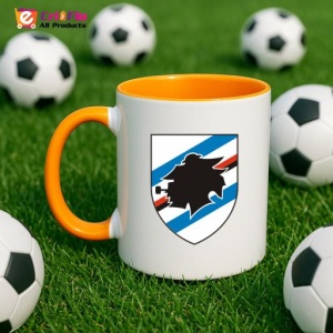 Cana UC Sampdoria Italia , cu logoul stema echipei, Cadoul Perfect - Img 43