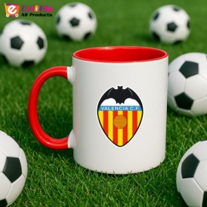 Cana Valencia_CF Spania , cu logoul stema echipei, Cadoul Perfect - Img 46