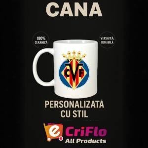 Cana Villarreal_CF Spania , cu logoul stema echipei, Cadoul Perfect - Img 15