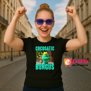 Cocosatic Bungus ** Tricou Tralalero Tralala Copii | Dama | Barbat - Img 12
