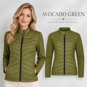 Geacă Damă tip Jachetă Hibridă Matlasată și Softshell, Elastică și Modernă – Cross 556 - Img 16