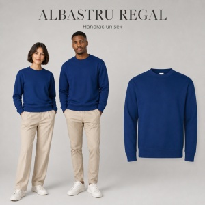 Hanorac Tip Bluză Unisex pentru Damă și Bărbați – 60% Bumbac, Interior Pieptănat, 280 g/m², S–5XL - Img 13