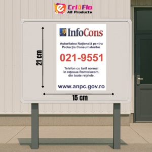 Indicator Afis inf cons, Sticker autocolant - Img 2