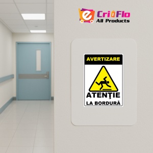 Indicator Atentie la bordura, Sticker autocolant - Img 5