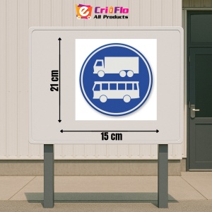 Indicator Banda obligatorie pentru autobuze si camioane, Sticker autocolant - Img 2