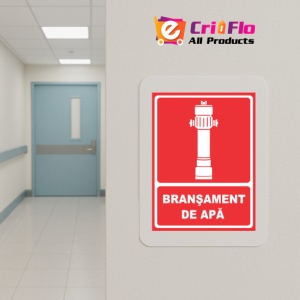 Indicator Bransament de apa, Sticker autocolant - Img 5
