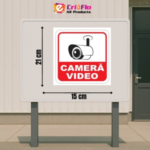 Indicator Camera video, Sticker autocolant - Img 2