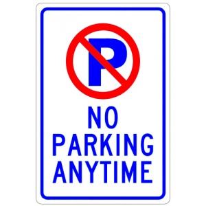 Indicator Car parking anytime sign, Sticker autocolant