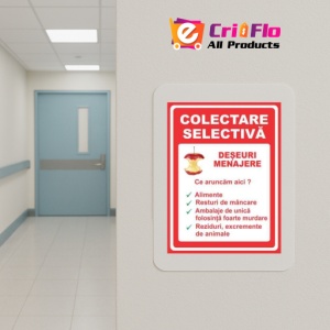 Indicator Colectare selectiva 2, Sticker autocolant - Img 5