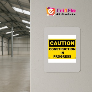 Indicator Construction In Progress Sign, Sticker autocolant - Img 3