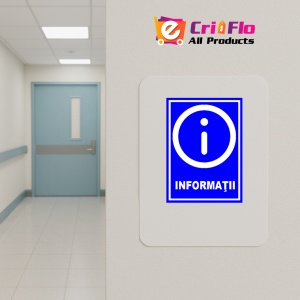 Indicator Cu informatii, Sticker autocolant - Img 4