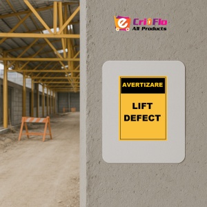 Indicator De avertizare lift defect, Sticker autocolant - Img 5
