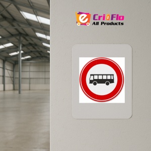 Indicator de circulatie inchis pentru autobuz, Sticker autocolant - Img 3