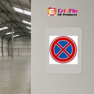 Indicator De circulatie interzice oprirea, Sticker autocolant - Img 4