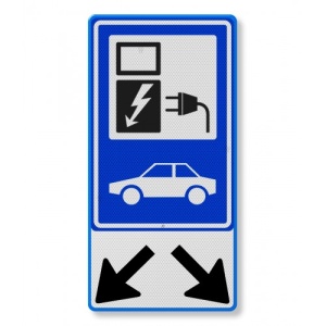 Indicator de circulatie masina electrica stanga si dreapta, Sticker autocolant