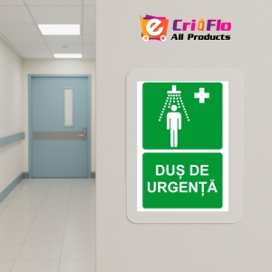 Indicator Dus de urgenta, Sticker autocolant - Img 5