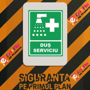 Indicator Dus serviciu, Sticker autocolant - Img 3