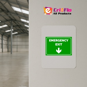 Indicator Emergency exit, Sticker autocolant - Img 3