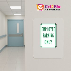 Indicator Employee Parking Only, Sticker autocolant - Img 4