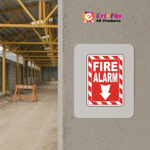 Indicator Fire Alarm, Sticker autocolant - Img 5