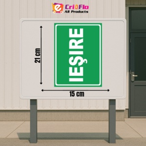 Indicator Iesire, Sticker autocolant - Img 2
