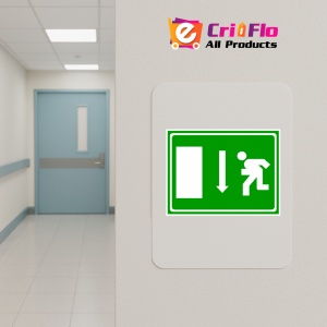 Indicator In jos pentru salvare, Sticker autocolant - Img 4