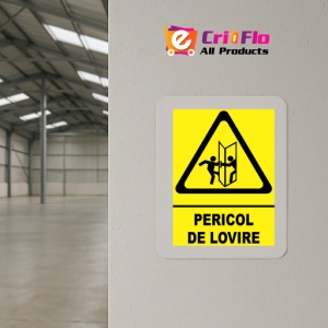 Indicator Indicator pericol de lovire, Sticker autocolant - Img 4