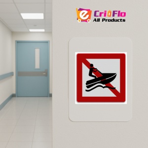 Indicator Interzis pentru ambarcatiunile personal, Sticker autocolant - Img 4