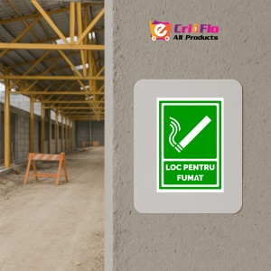 Indicator Loc pentru fumat, Sticker autocolant - Img 5