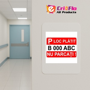 Indicator Loc platit personalizat, Sticker autocolant - Img 4