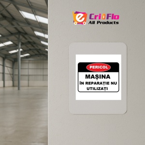Indicator Masina in reparatie nu utilizati, Sticker autocolant - Img 3