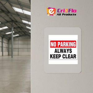 Indicator No parking always keep clear, Sticker autocolant - Img 3