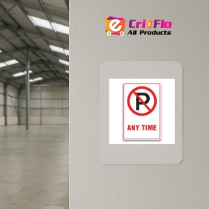 Indicator NO PARKING ANY TIME SIGNAGE, Sticker autocolant - Img 3