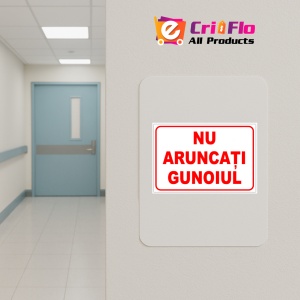 Indicator Nu aruncati gunoiul, Sticker autocolant - Img 4
