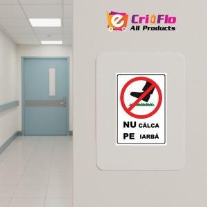 Indicator Nu calca pe iarba, Sticker autocolant - Img 4