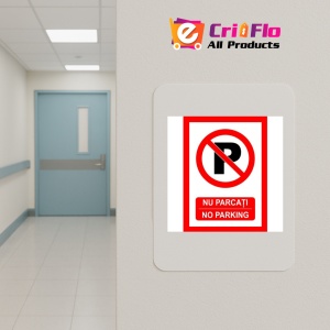 Indicator Nu parcati no parking v1, Sticker autocolant - Img 4
